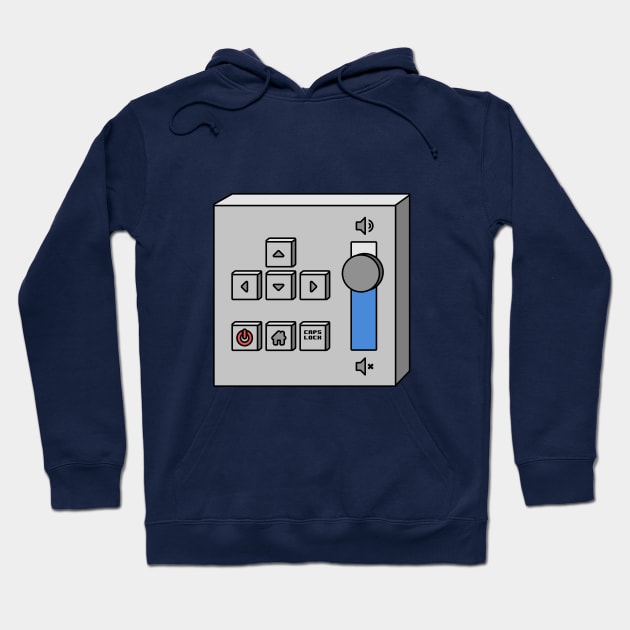 Self Controller Control Unit Interface Hoodie by Bumblebeast